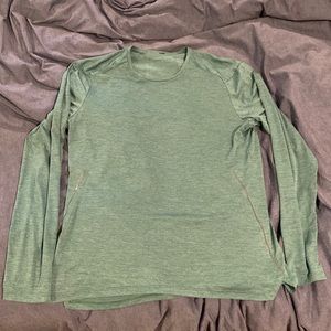Green Drysense Training Long Sleeve Shirt